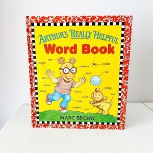 Arthur's Really Helpful Word Book Marc Brown Vintage Random House 0679887350